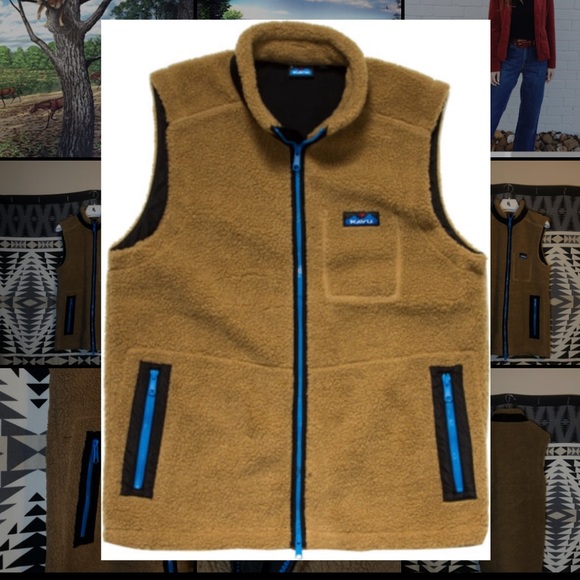 Kavu Jackets & Blazers - KAVU tgi fuzzy vest size xs womens